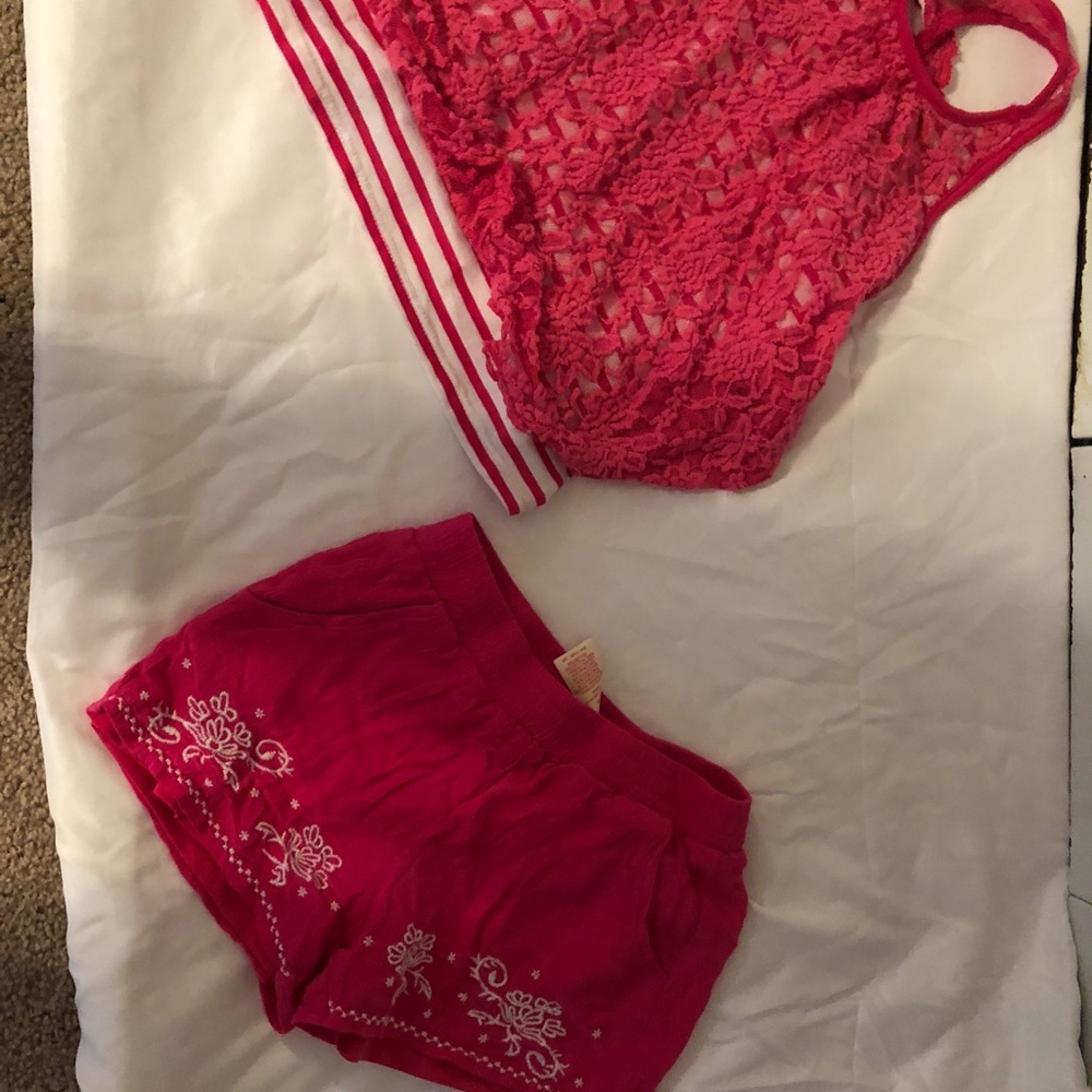 Girls short outfit